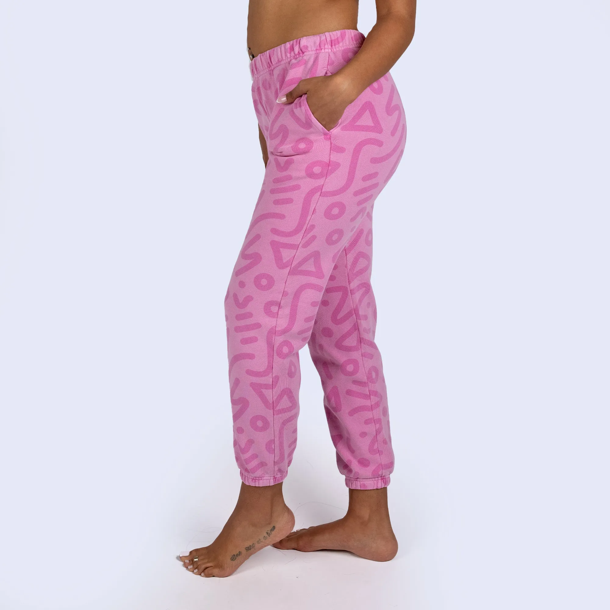 Raspberry Zap Sweatpants