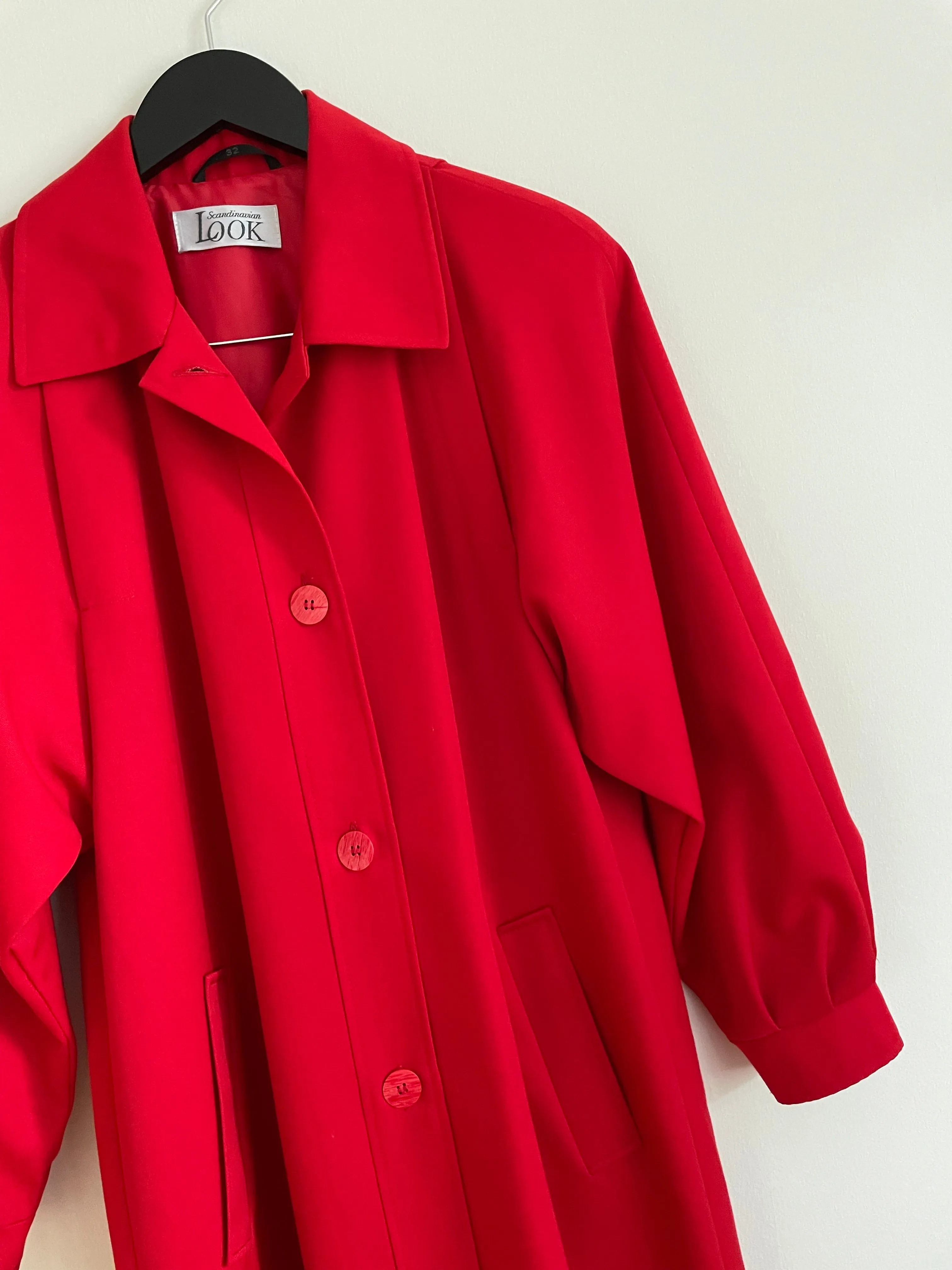 Red Trench Coat