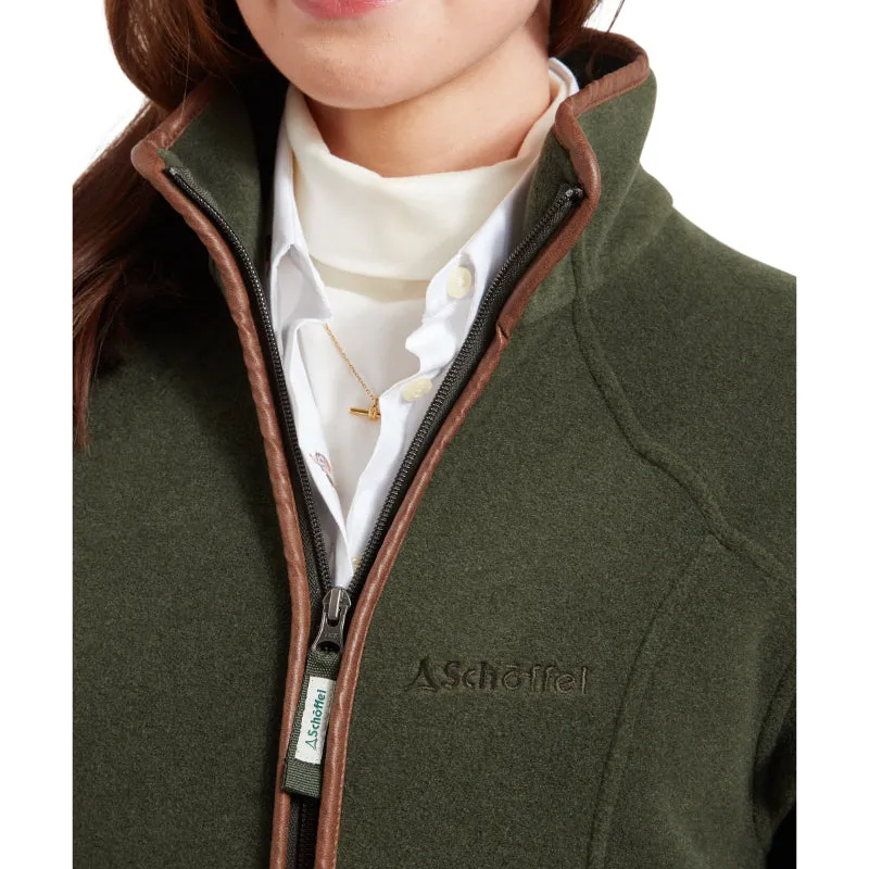 Schoffel Burley Ladies Fleece Jacket - Forest