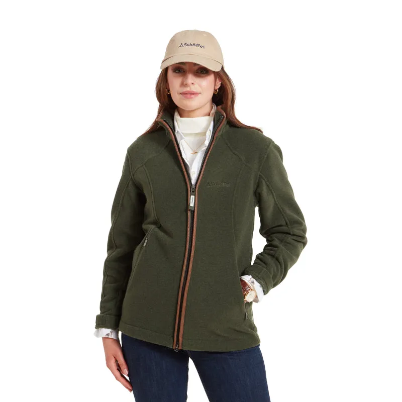 Schoffel Burley Ladies Fleece Jacket - Forest