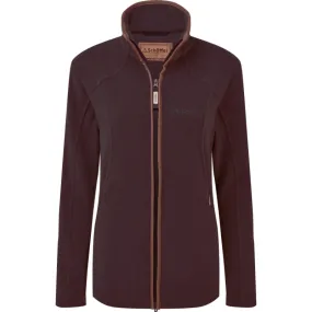 Schoffel Burley Ladies Fleece Jacket - Port