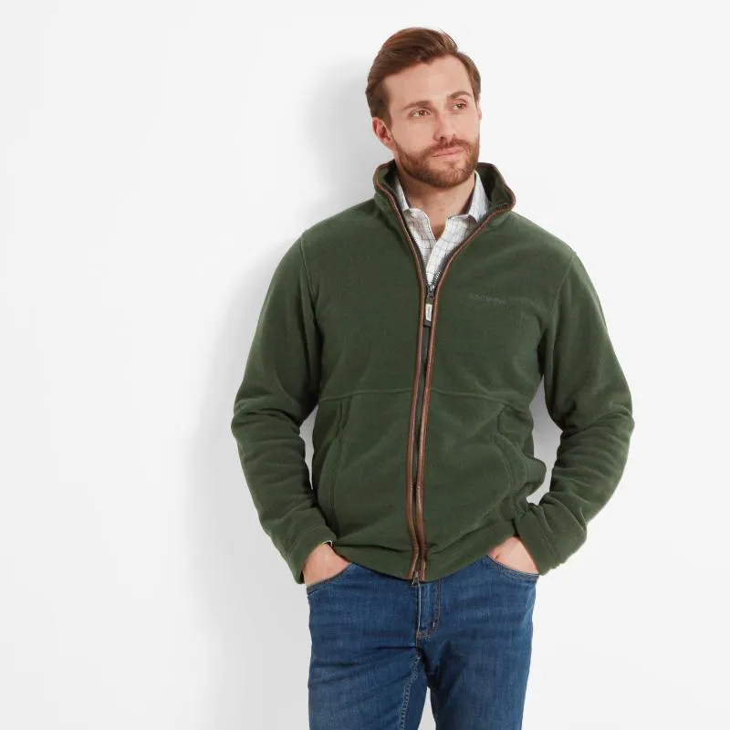 Schoffel Cottesmore Mens Fleece Jacket - Cedar Green