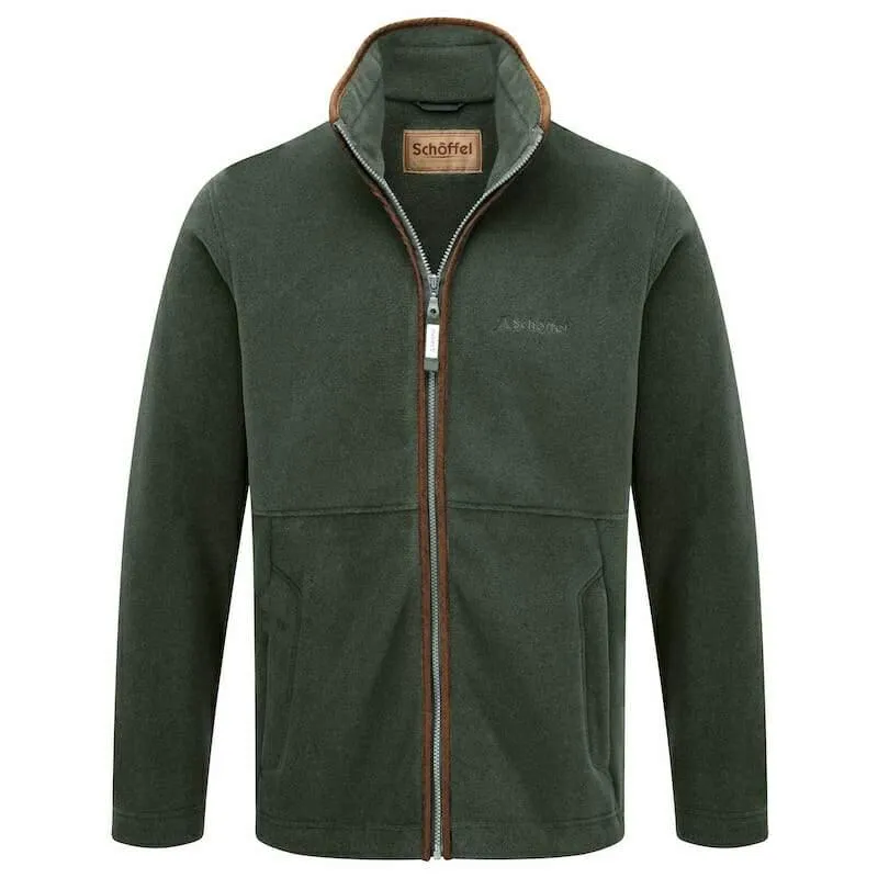 Schoffel Cottesmore Mens Fleece Jacket - Cedar Green