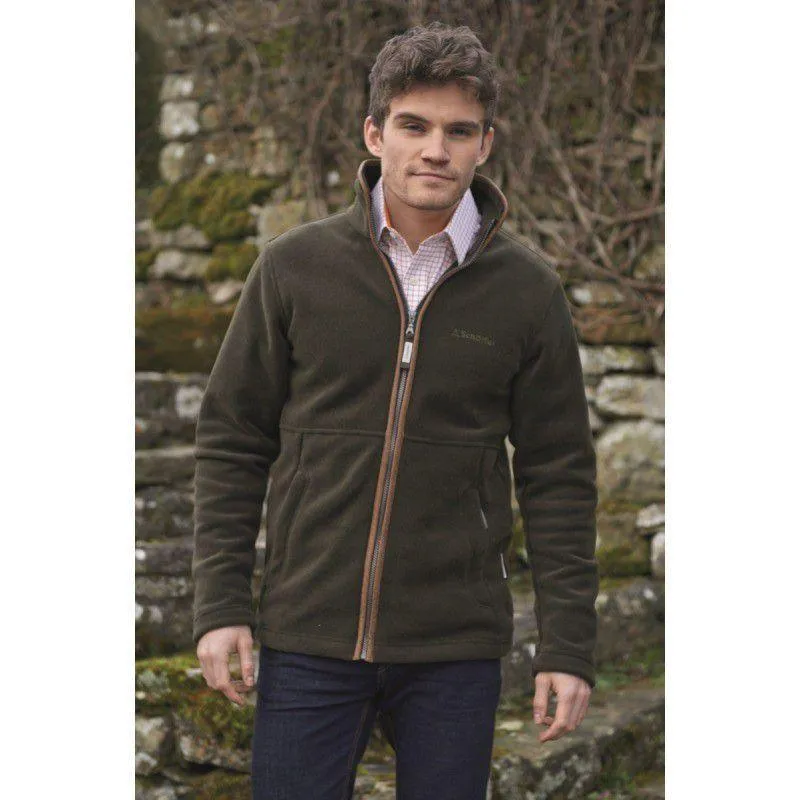 Schoffel Cottesmore Mens Fleece Jacket - Dark Olive