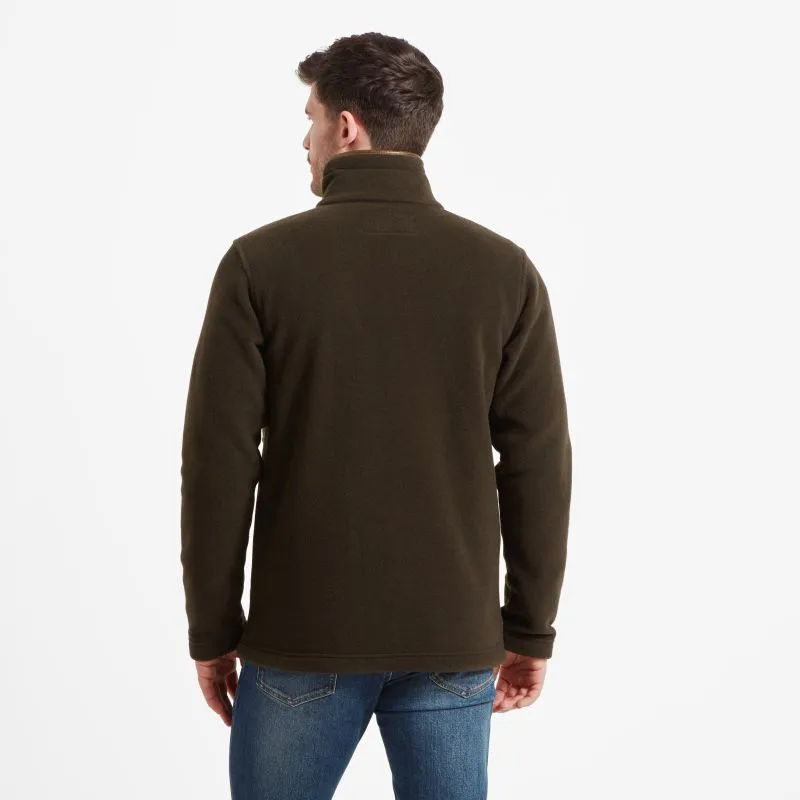 Schoffel Cottesmore Mens Fleece Jacket - Dark Olive