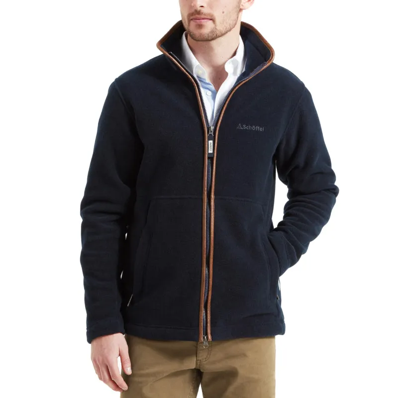 Schoffel Cottesmore Mens Fleece Jacket - Navy