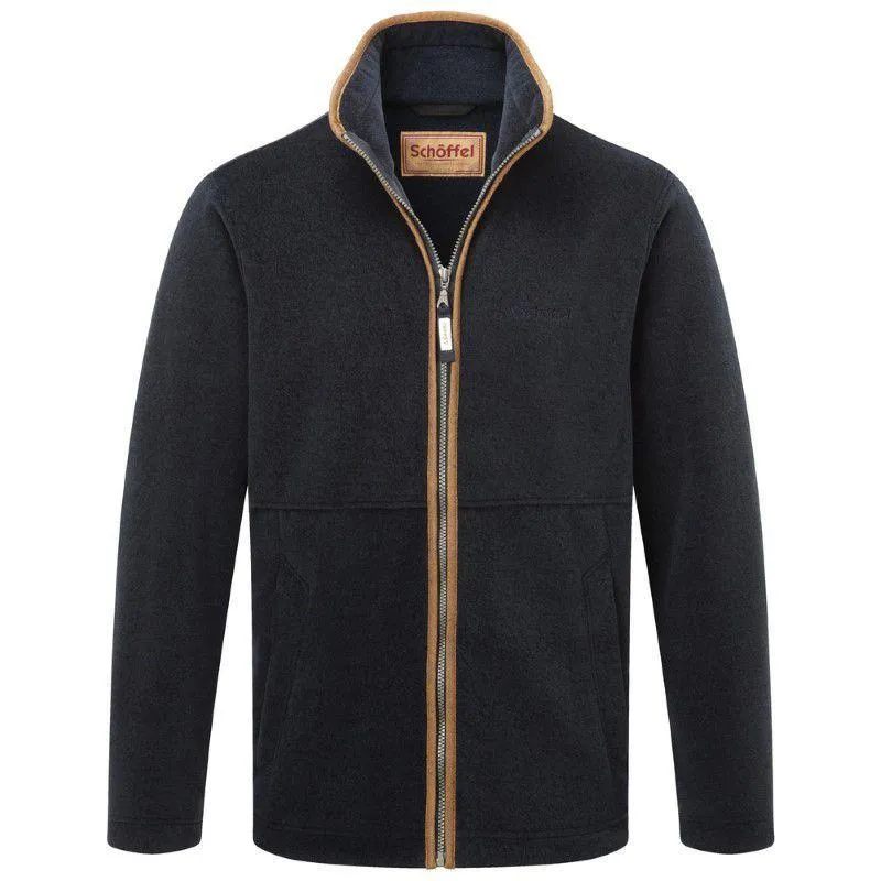 Schoffel Cottesmore Mens Fleece Jacket - Navy