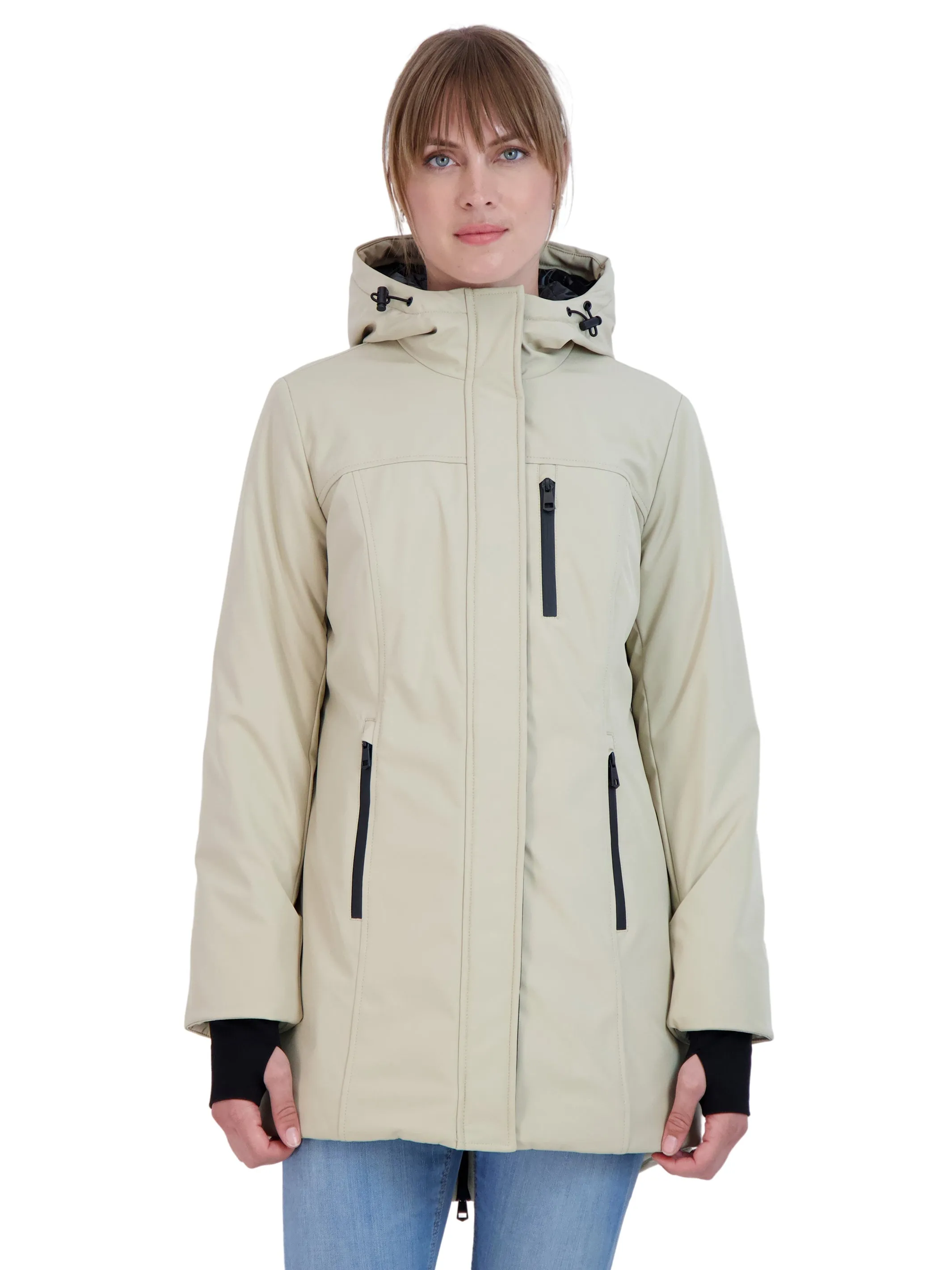 Sebby Collection Women's Heavyweight Softshell Parka