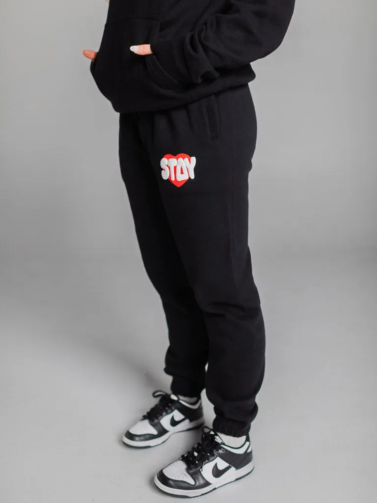 Self Love Sweatpants - Black