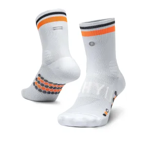 Shyu Racing Sock - White | Orange | Black