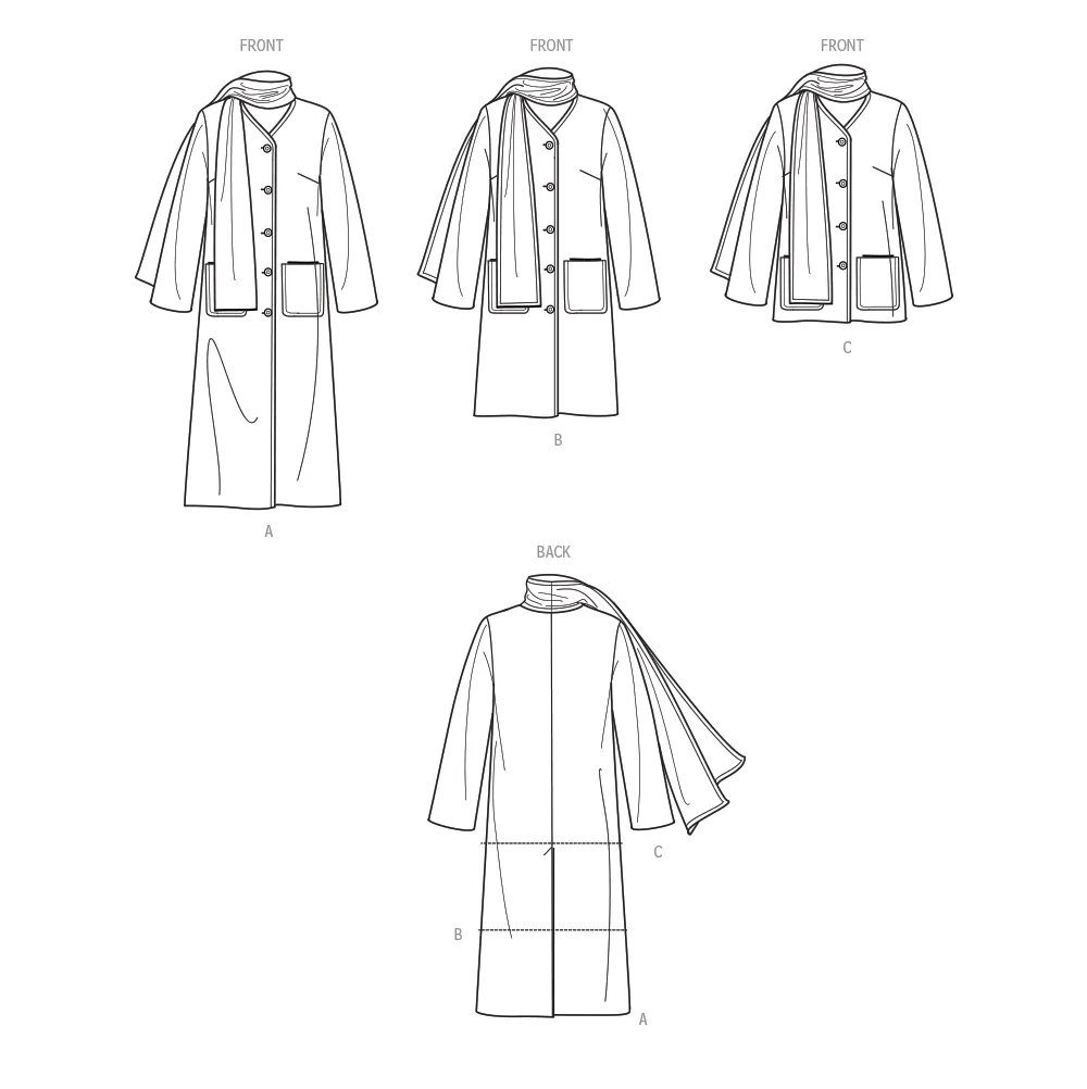 Simplicity Pattern S9685 Misses Jacket/Coat