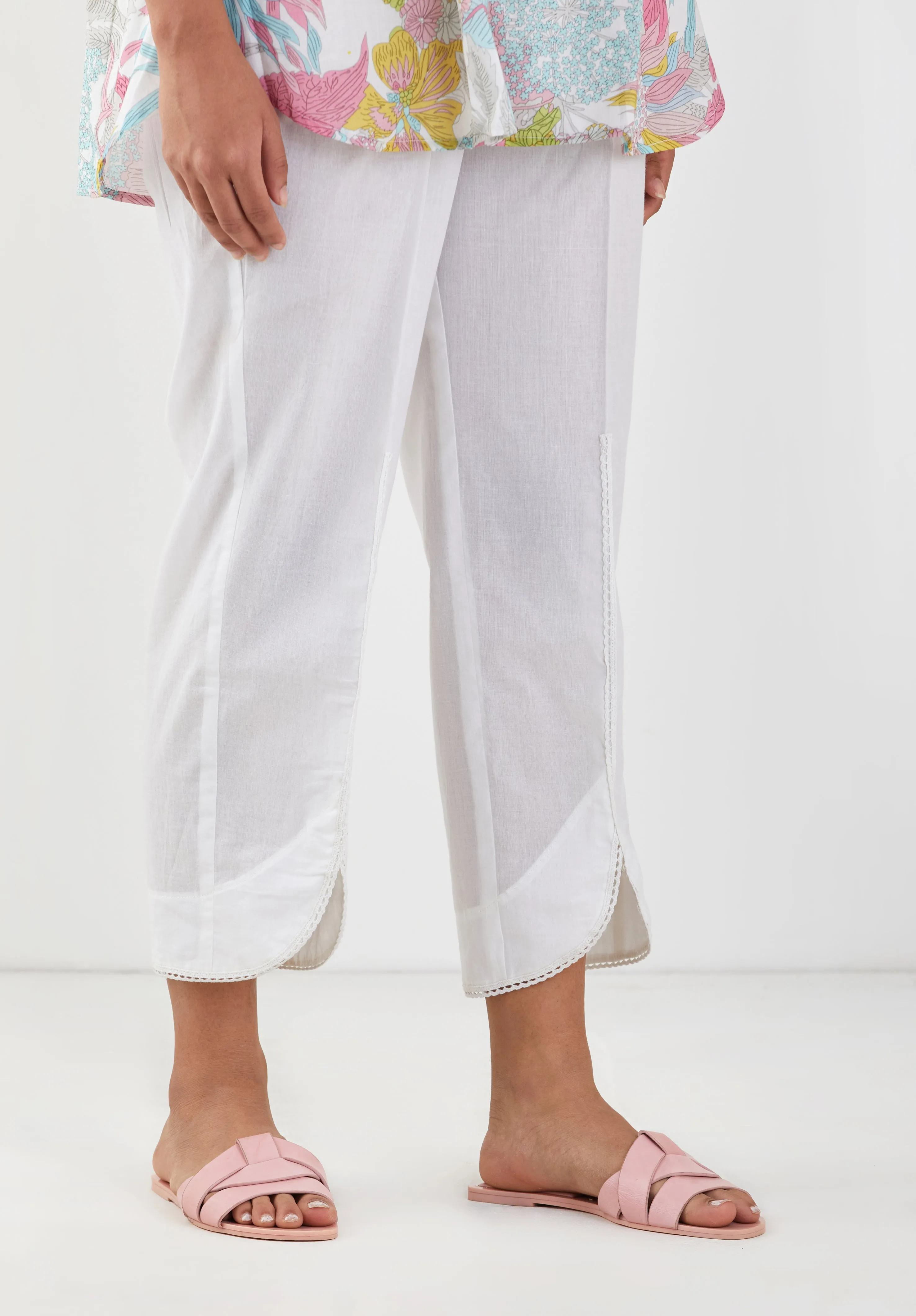 Slit Bottom Pants