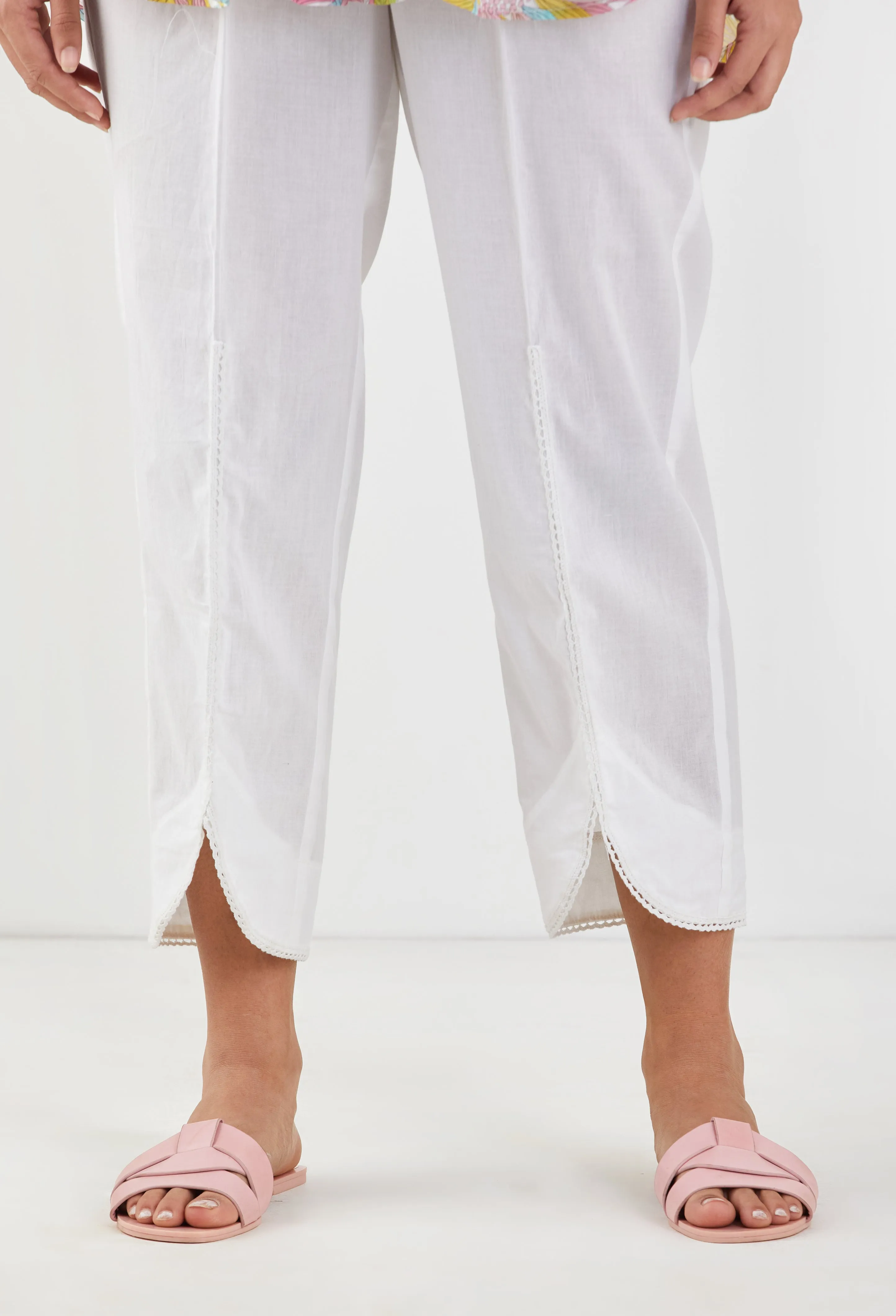 Slit Bottom Pants