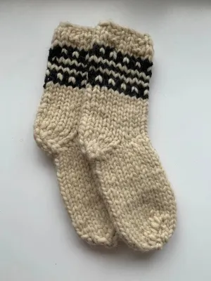 Socks Knitted Wool