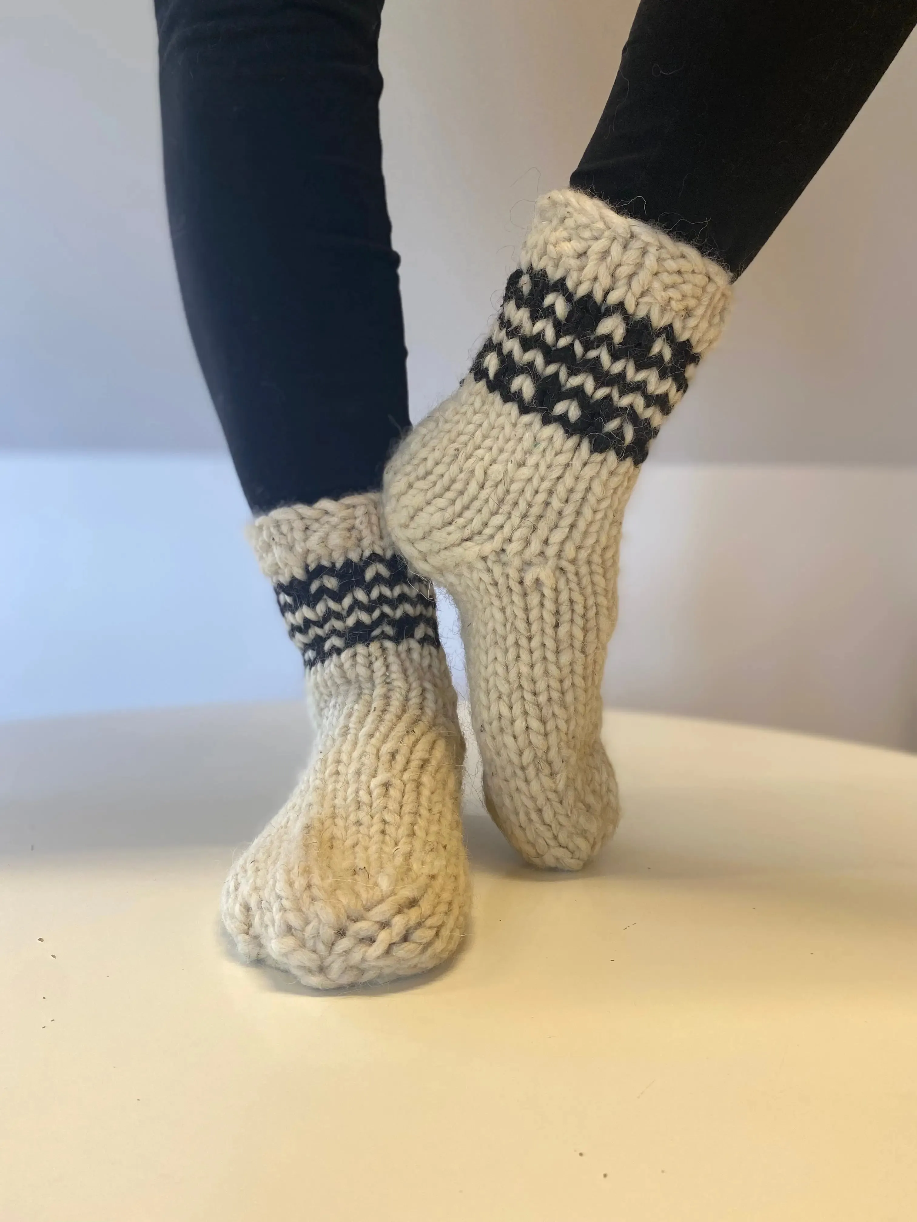 Socks Knitted Wool