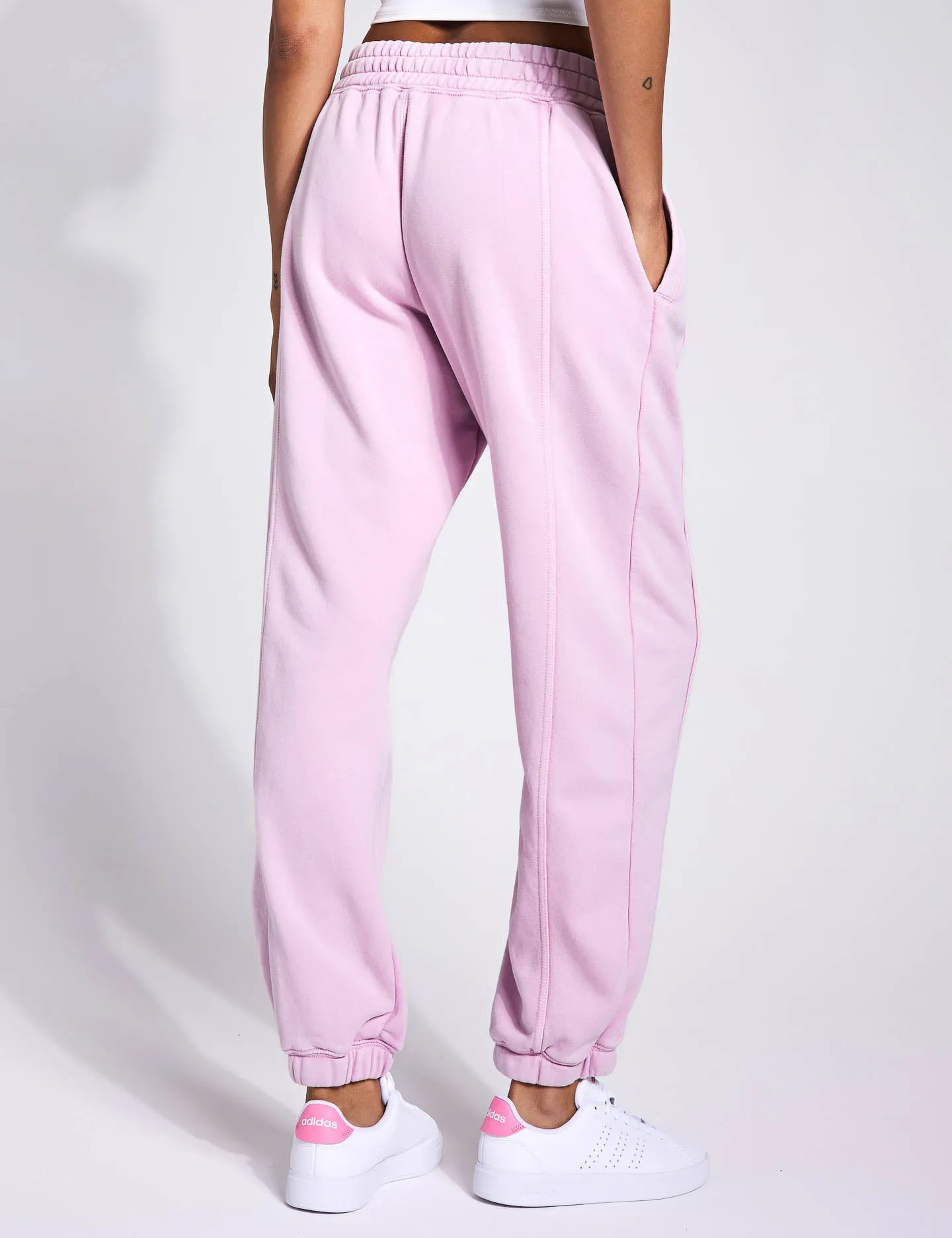 Sprint To The Finish Pants - Powder Pink