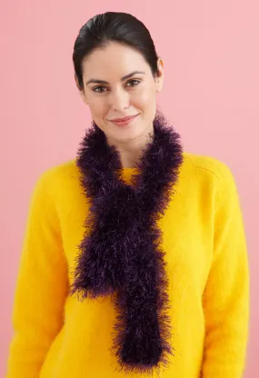 Sweet Furry Scarf (Knit)