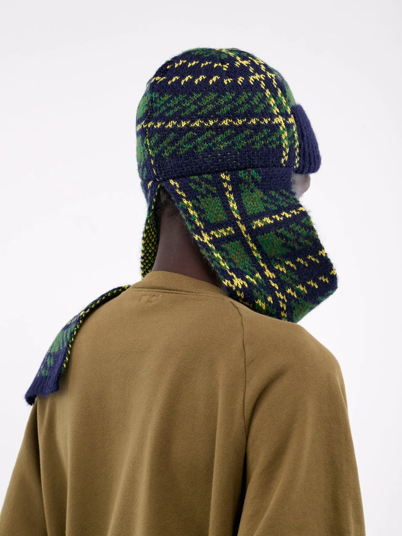 Tartan Check Gale Cap (K2410XH544-GREEN)