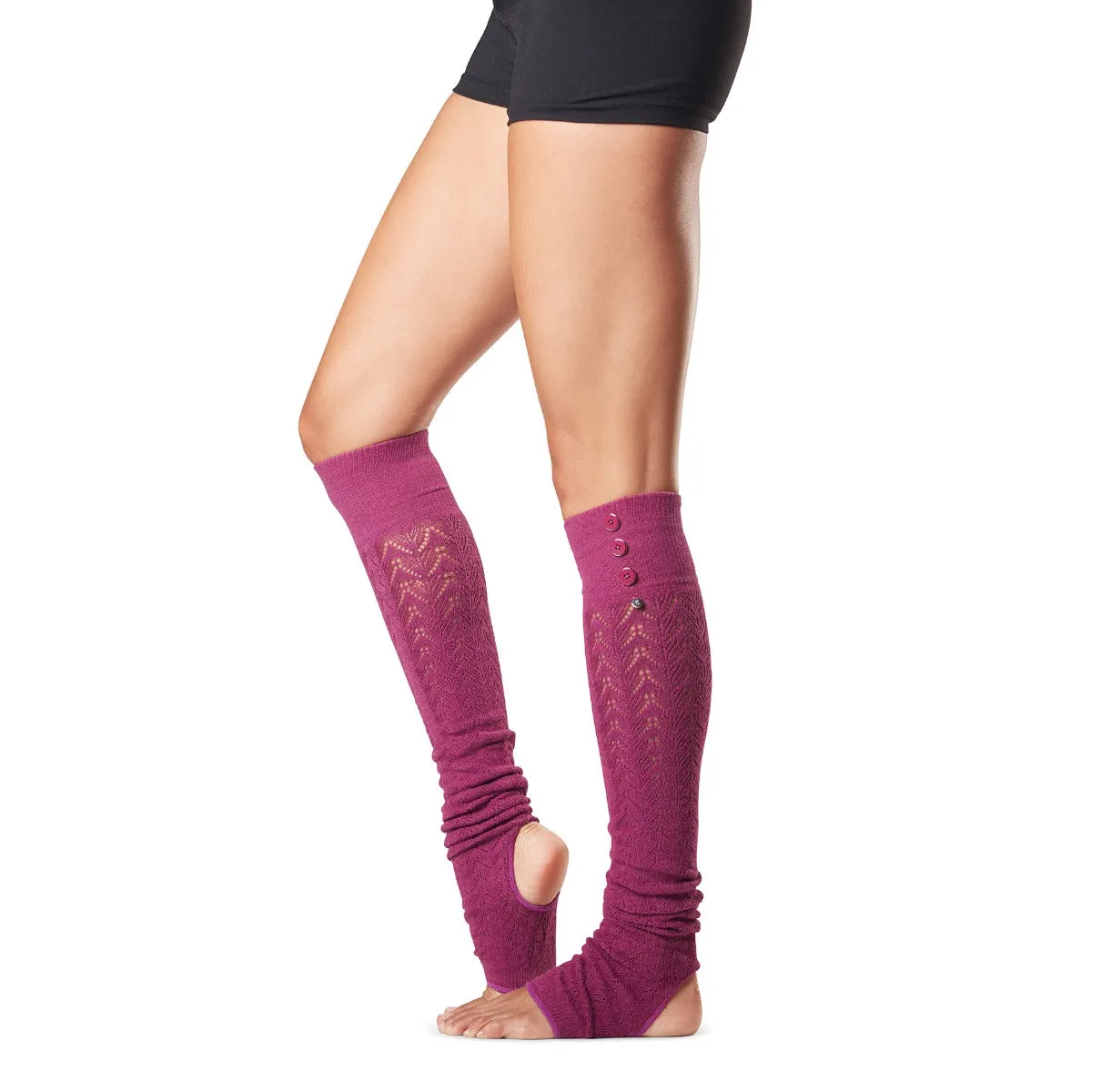 Taya Open Heel Leg Warmers