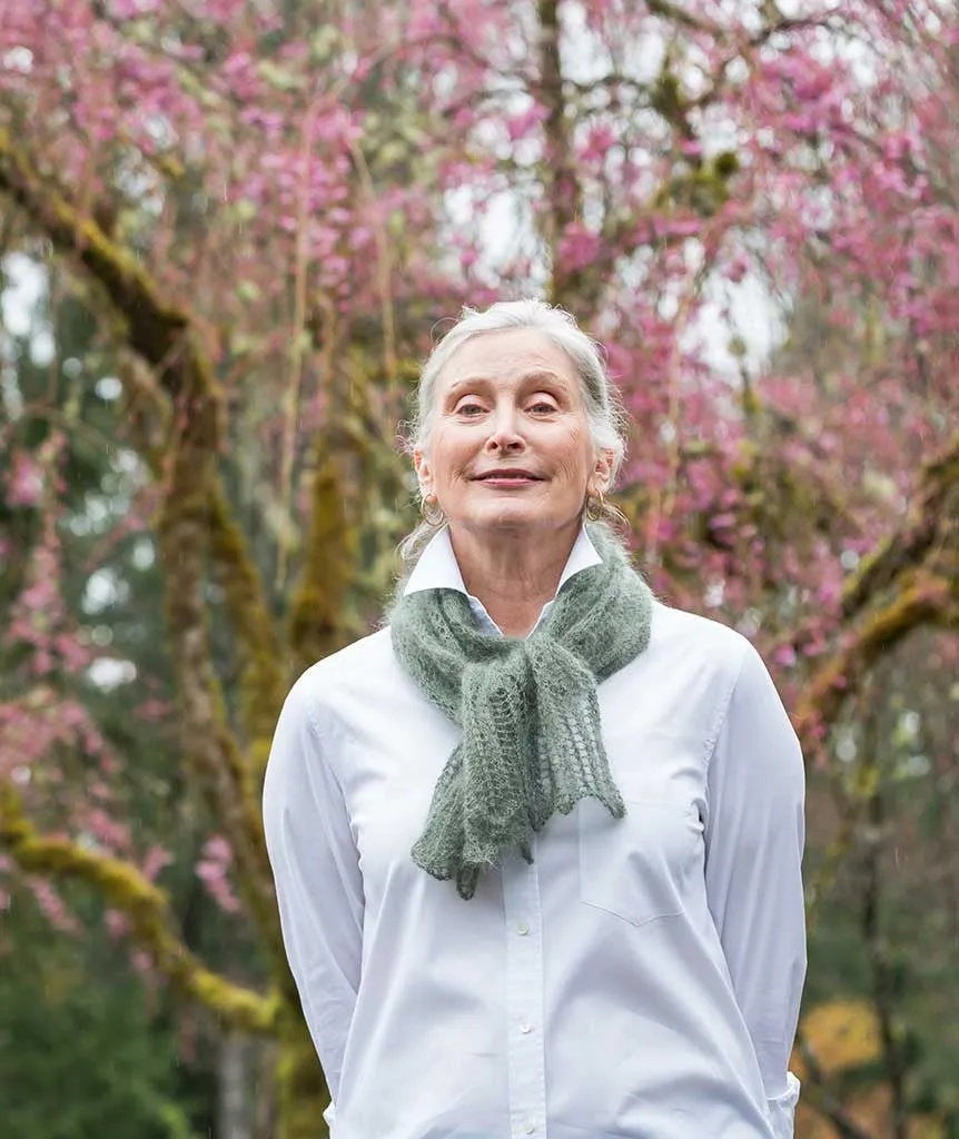 Tea Leaf Lace Scarf & Shawl Pattern