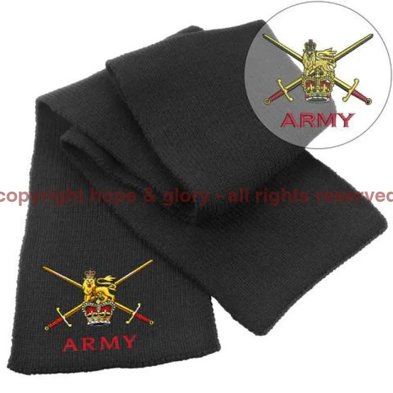 The British Army Heavy Knit Scarf