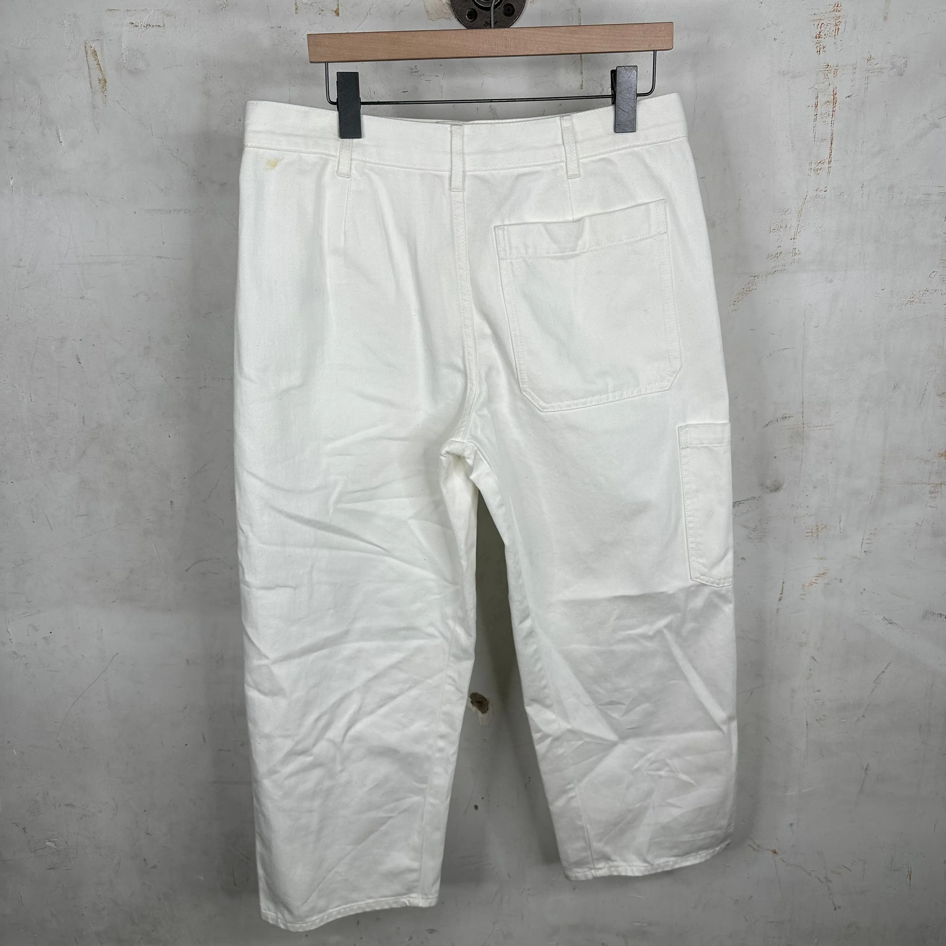 The Row White Hester Pants