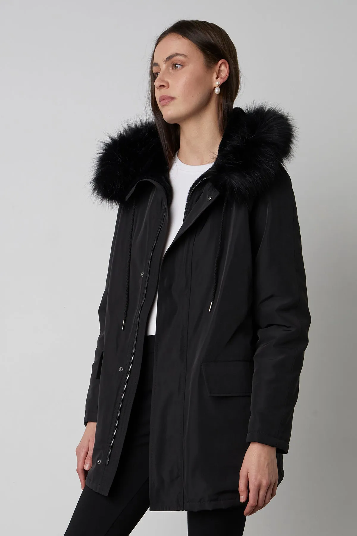 TIFFANY LUX FUR LINED PARKA