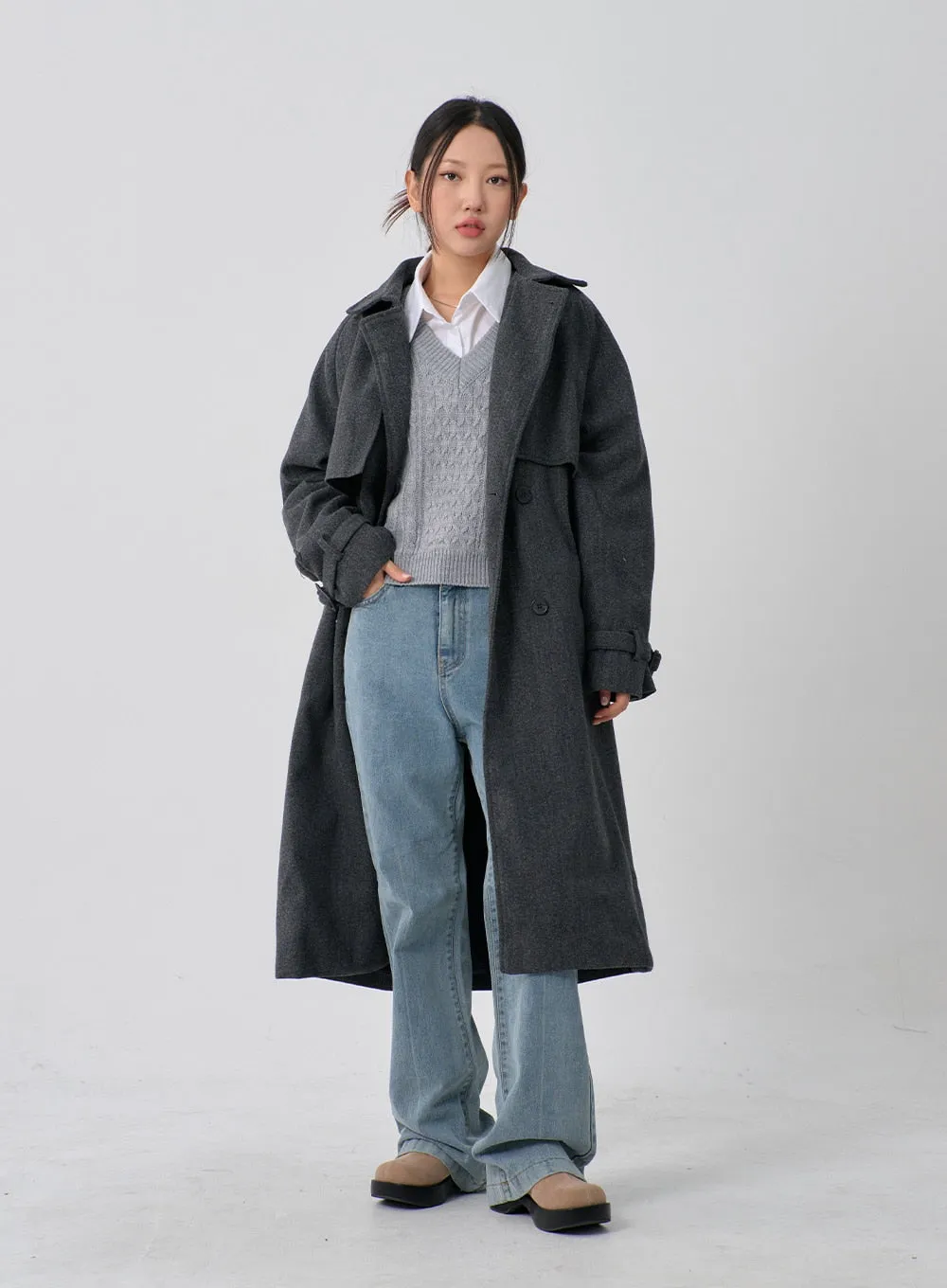 Trench Long Coat CN14