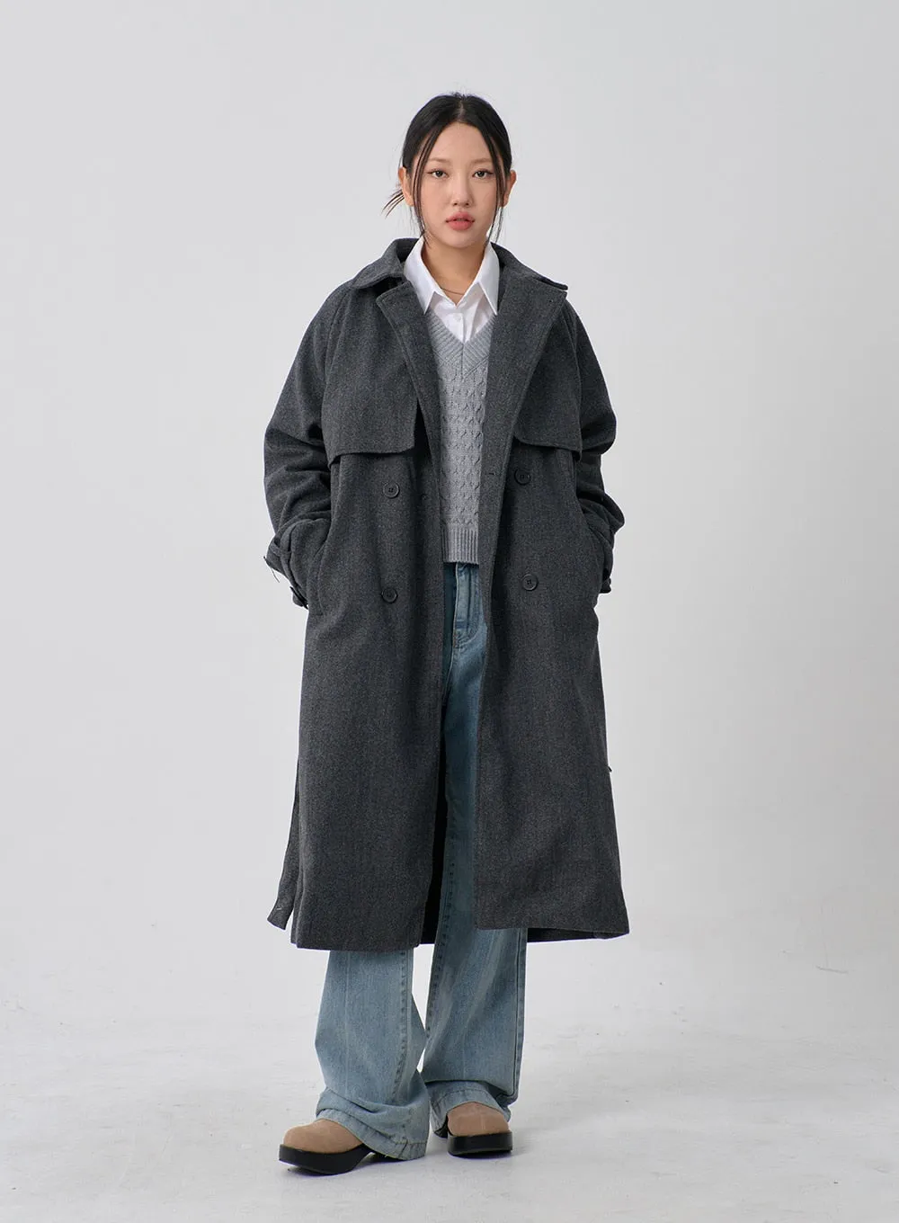 Trench Long Coat CN14