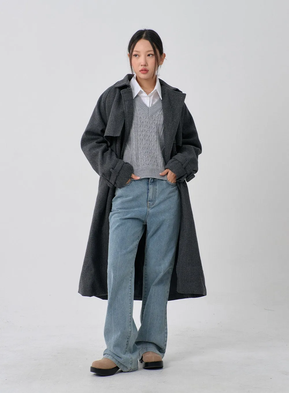 Trench Long Coat CN14