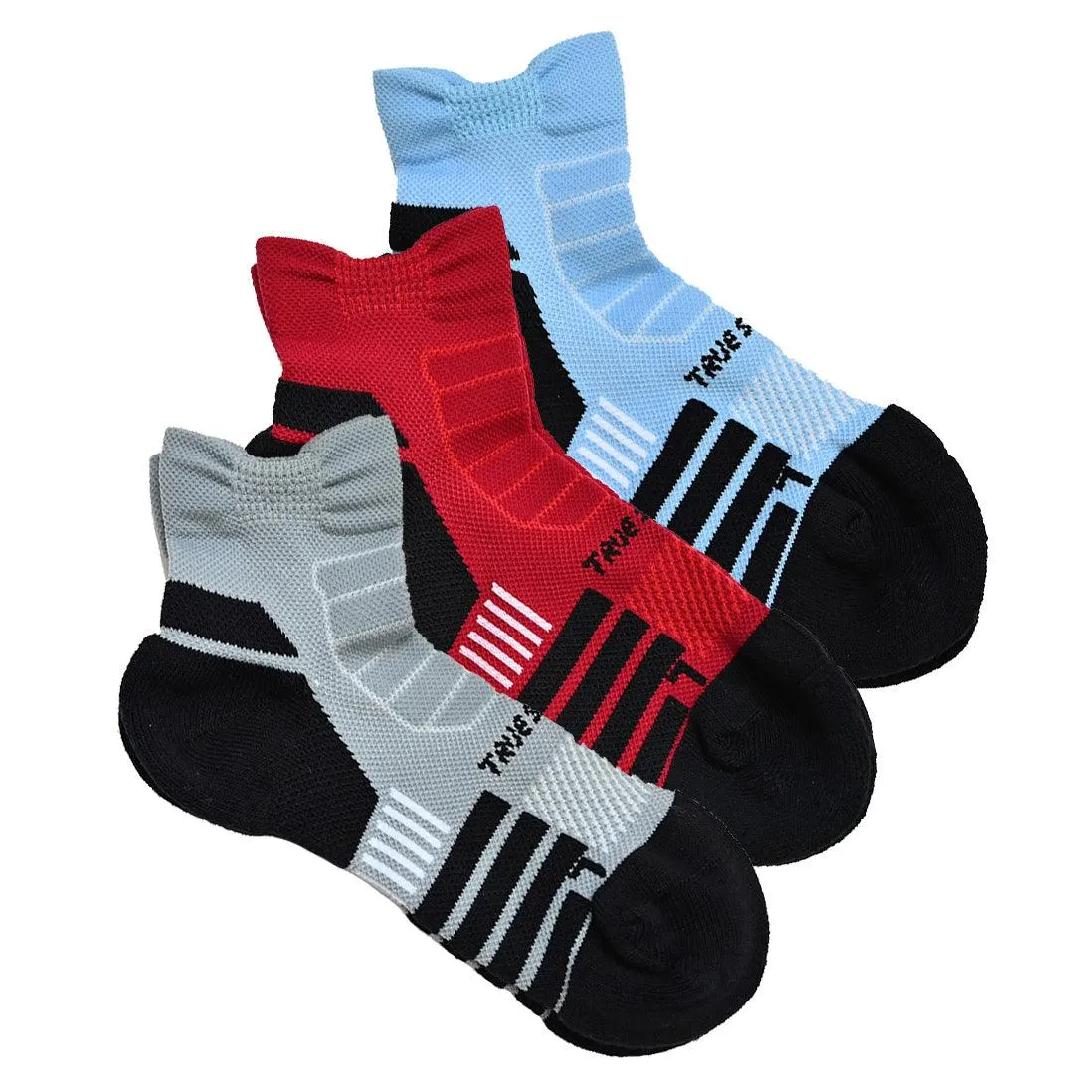 True Step Performance Athletic Socks for Kids  (Low Cut -2 PACKS)