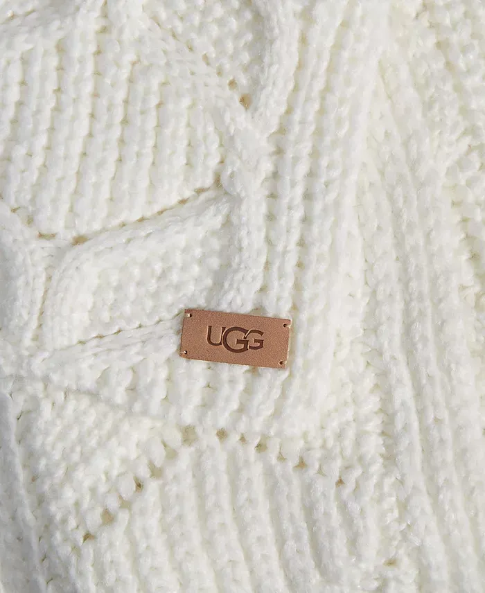 UGG® Cable Knit Scarf - Nimbus