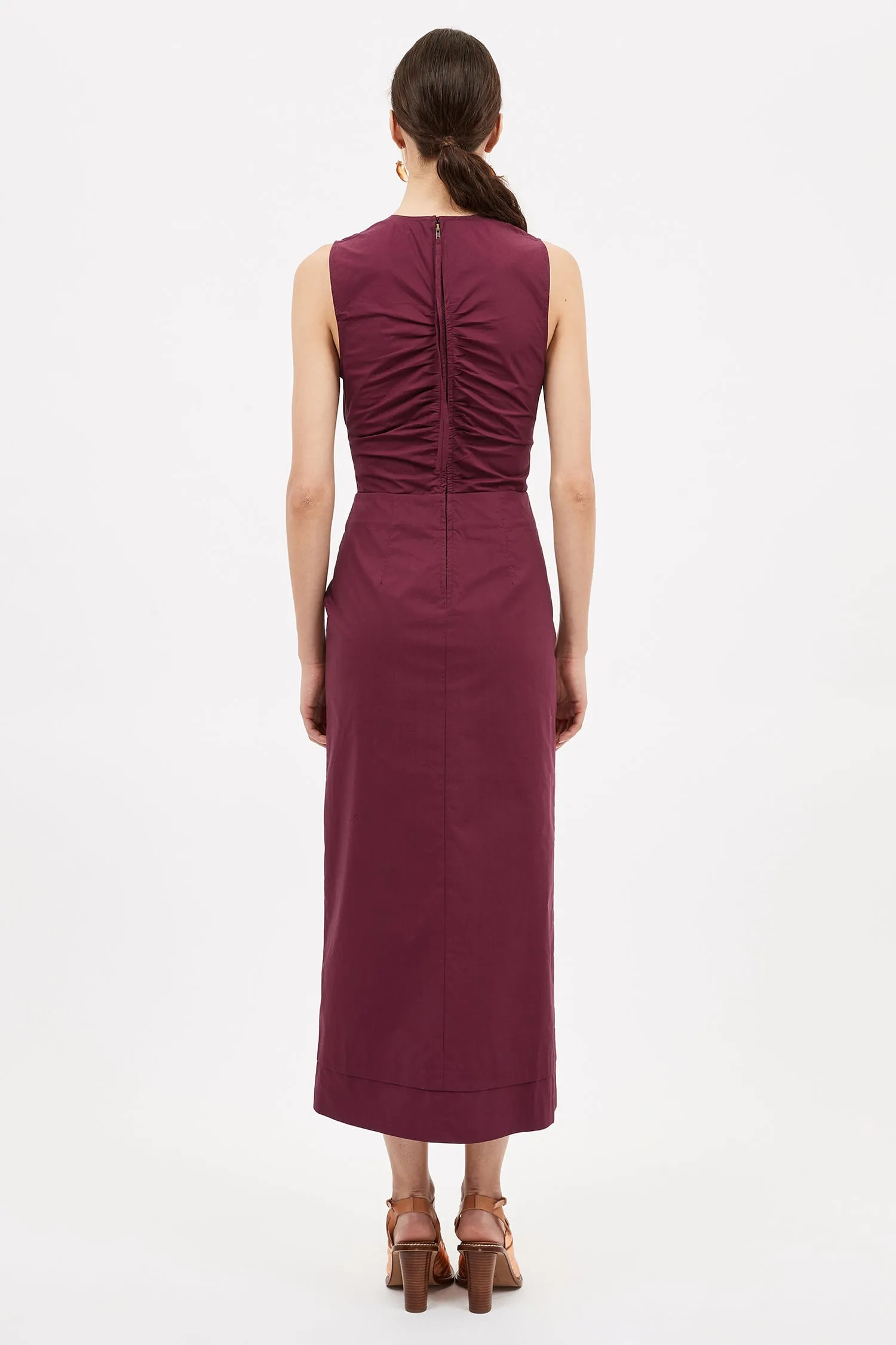 Ulla Johnson Edlyn Dress in Syrah