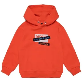 Unisex Orange Sonelget Hoodie