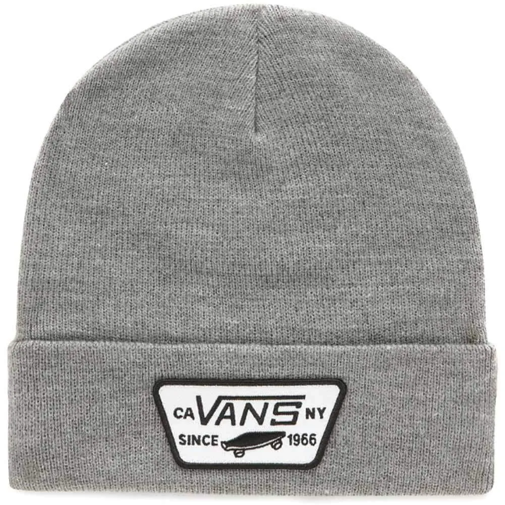 Vans Boys Milford Kids Beanie Heather Grey O/S (one size)