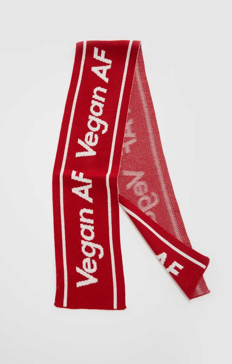 Vegan AF Knit Scarf