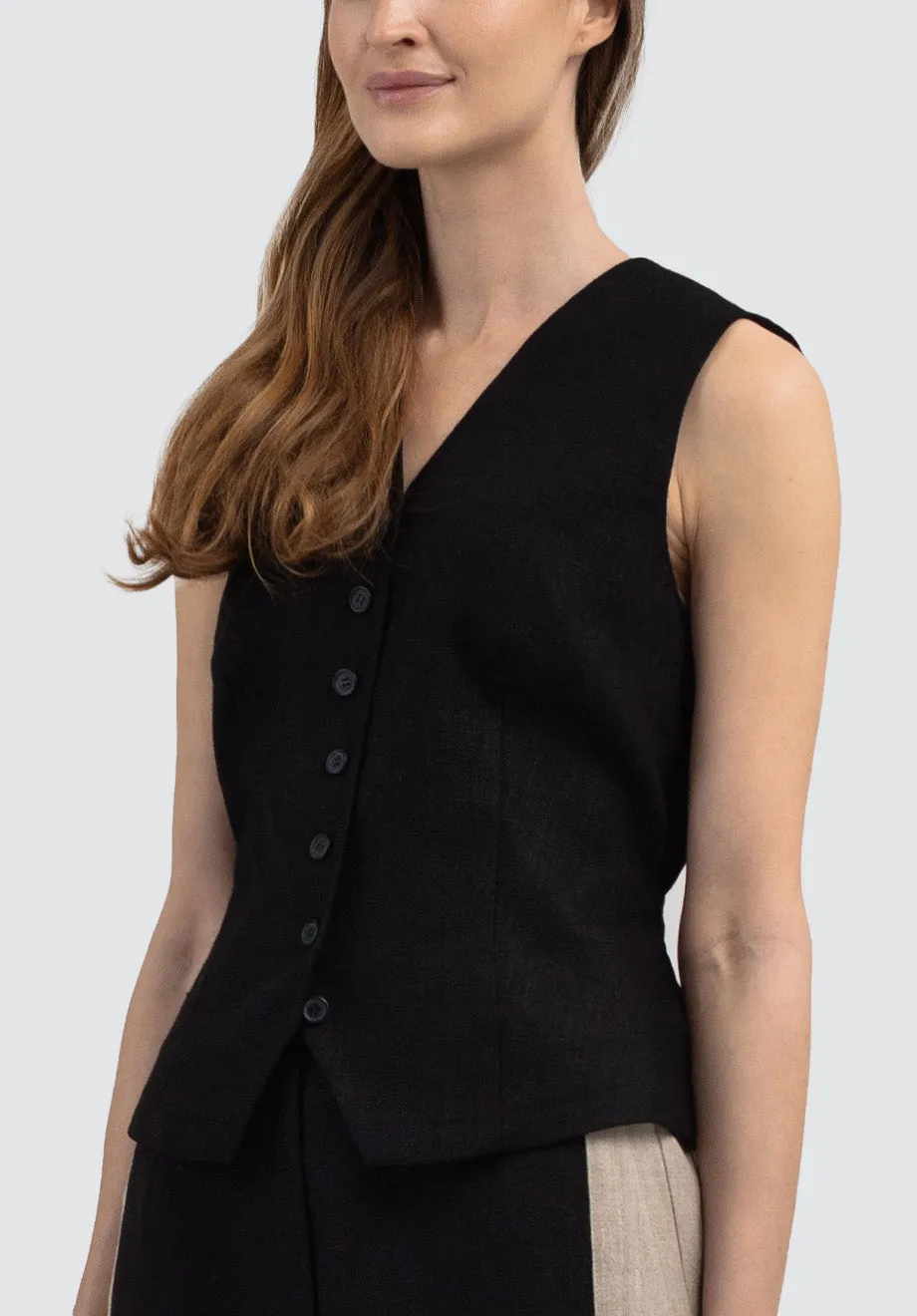 Vest Celia | Black