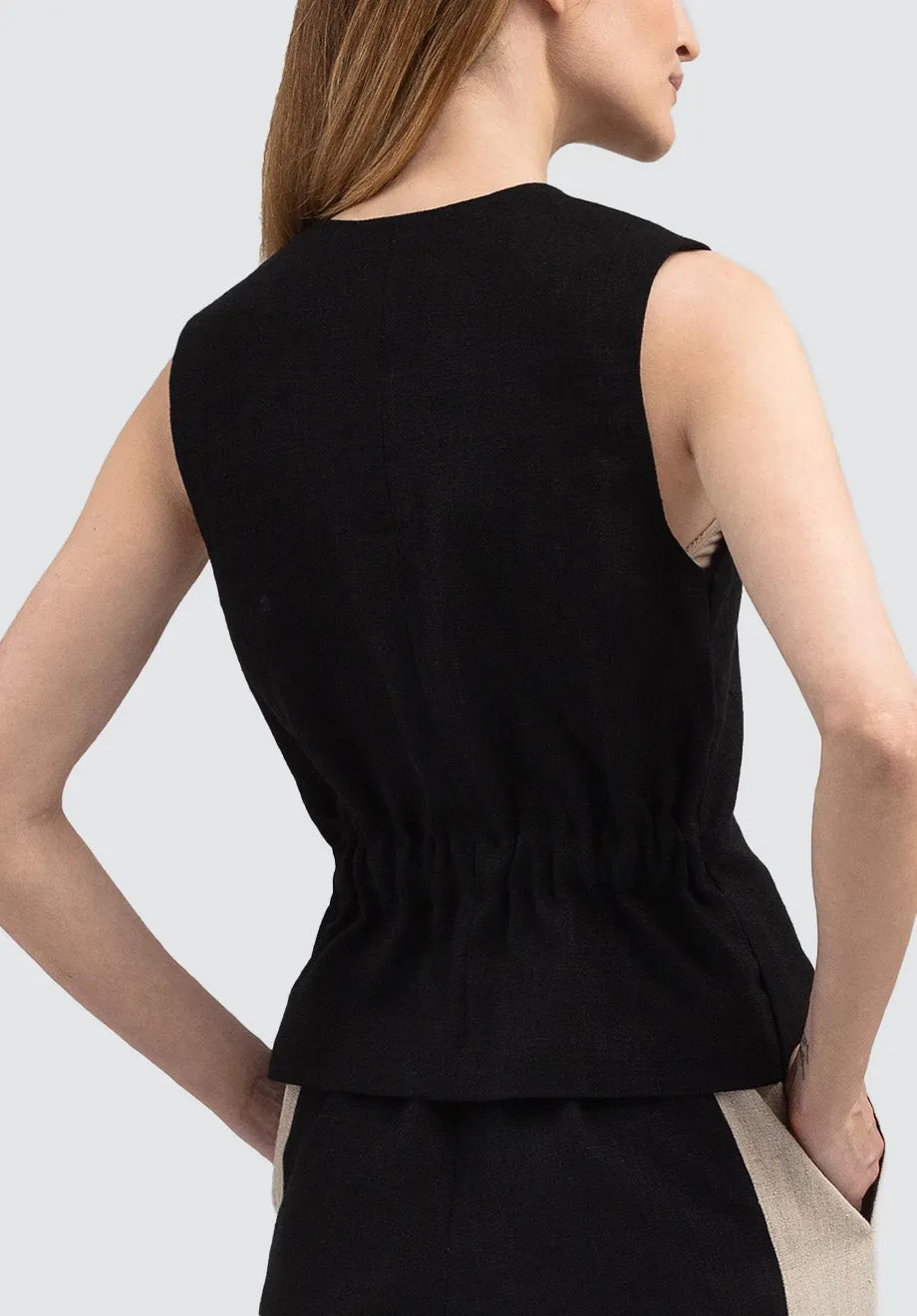 Vest Celia | Black