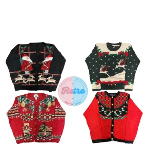 Vintage Y2K Knit Christmas 1st Edition: 12 Sweaters