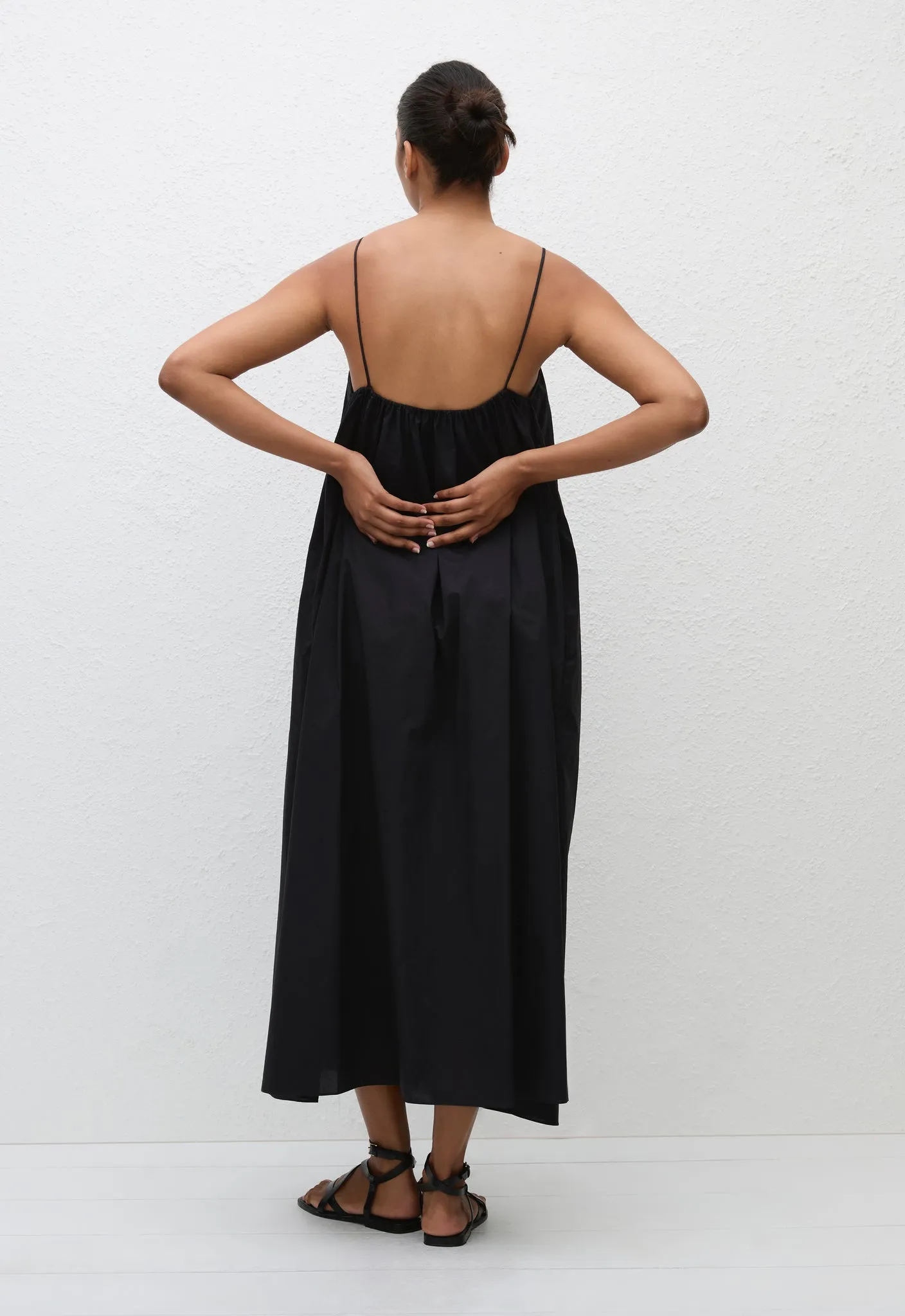 Voluminous Sundress -  Black