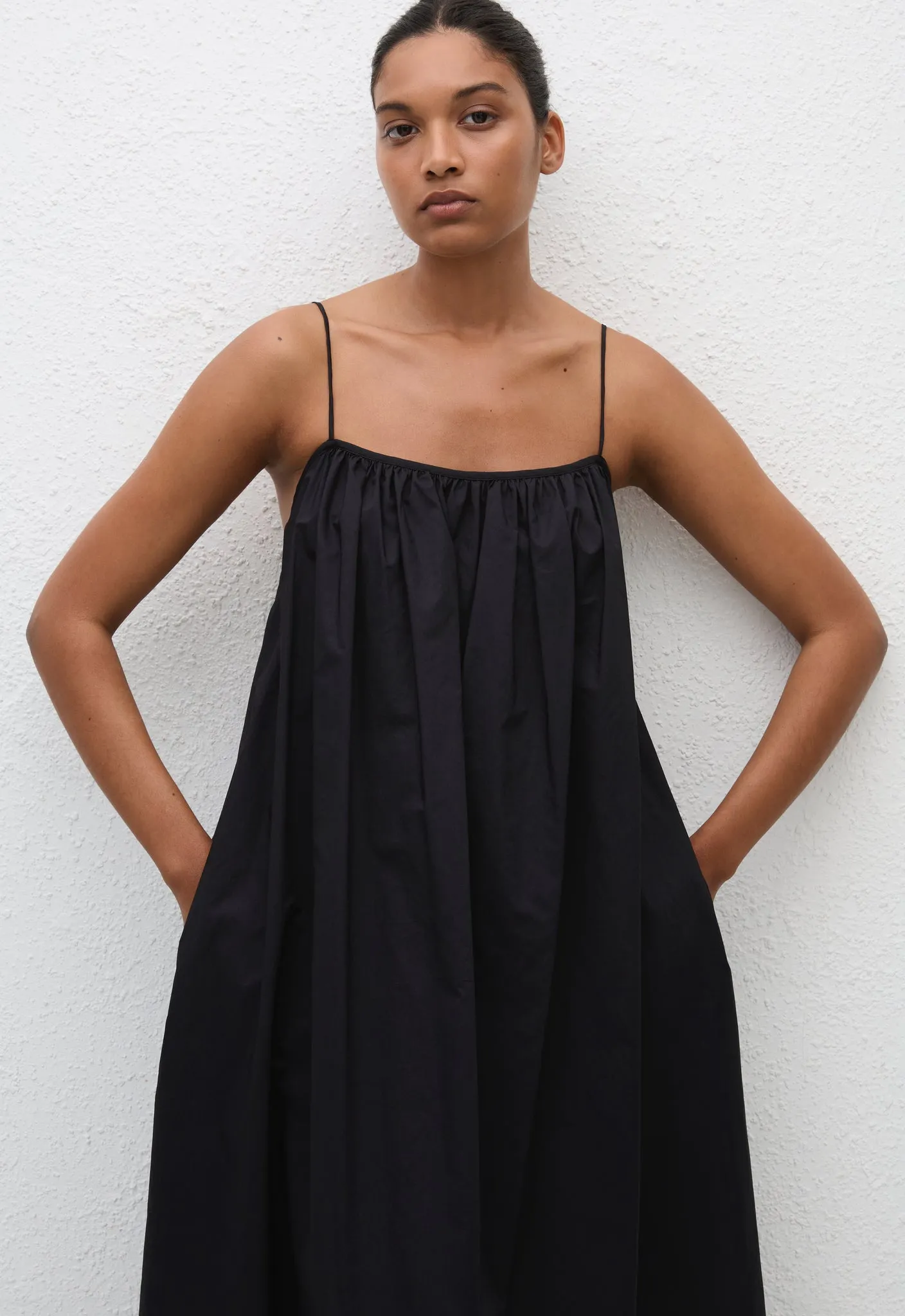 Voluminous Sundress -  Black