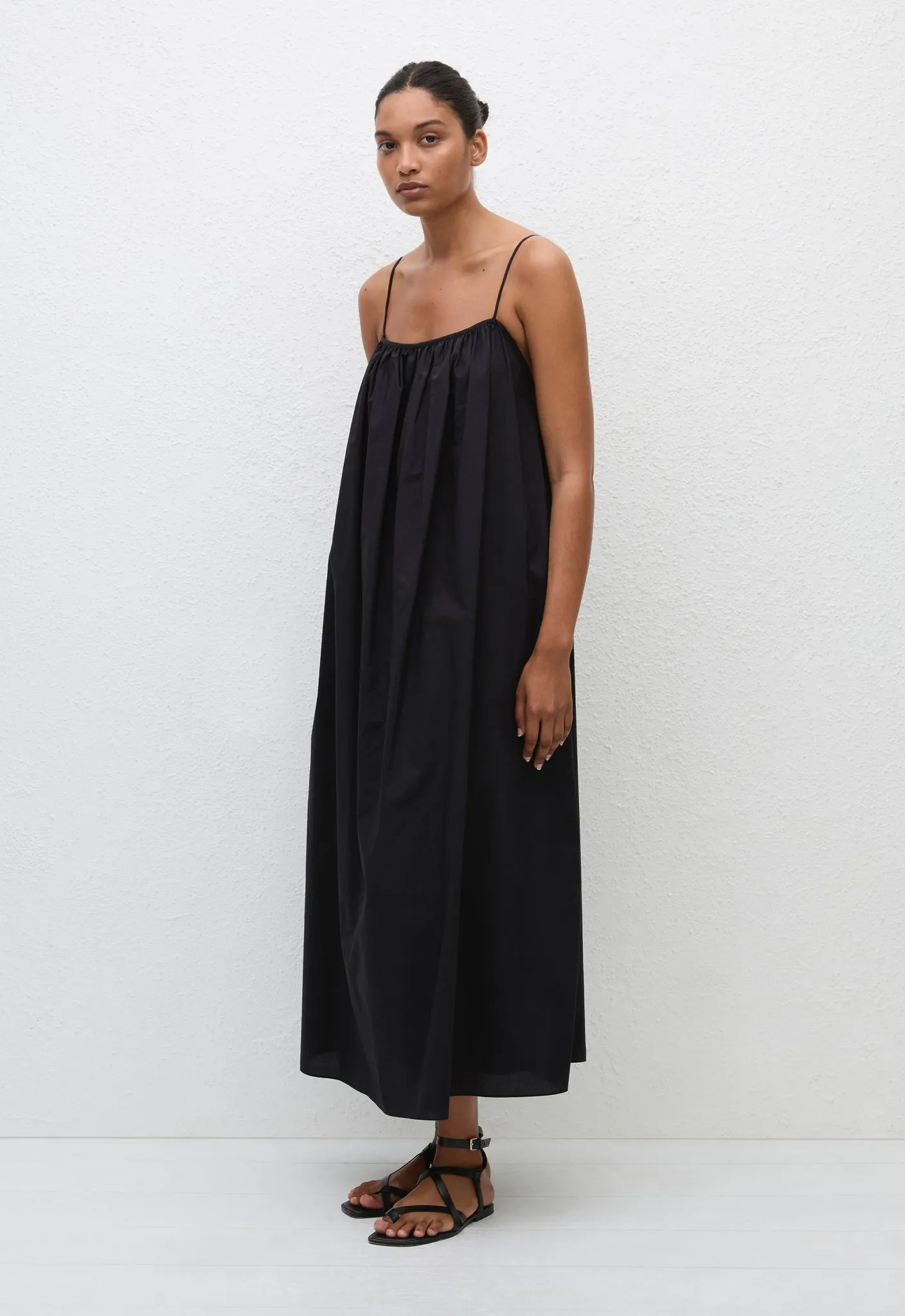 Voluminous Sundress -  Black