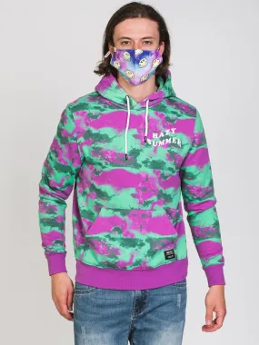 WESC MIKE HAZY SUMMER TIE DYE HOODIE - CLEARANCE