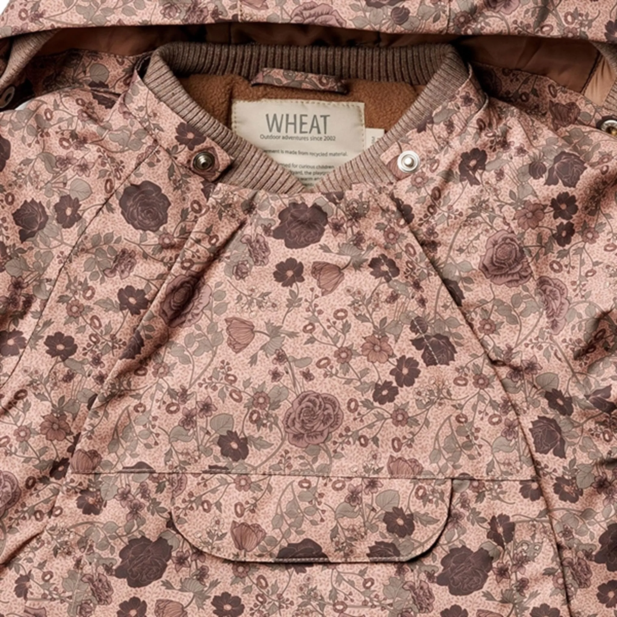 Wheat Jacket Sascha Tech Rose Dawn Flowers