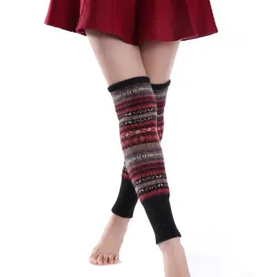 Winter Warmers Over Knee Leg Warmers