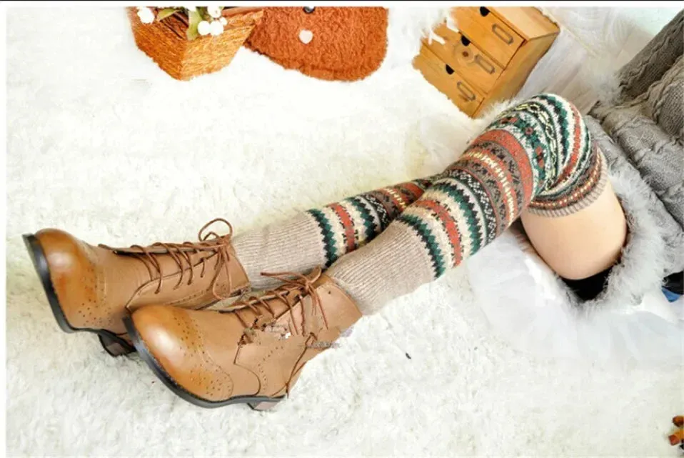 Winter Warmers Over Knee Leg Warmers