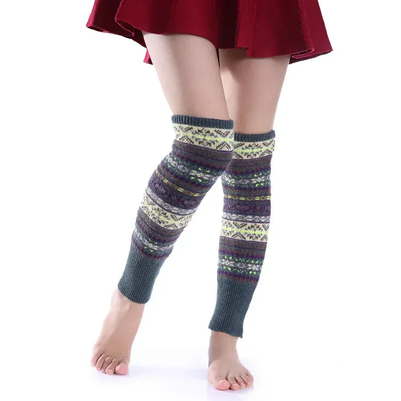 Winter Warmers Over Knee Leg Warmers