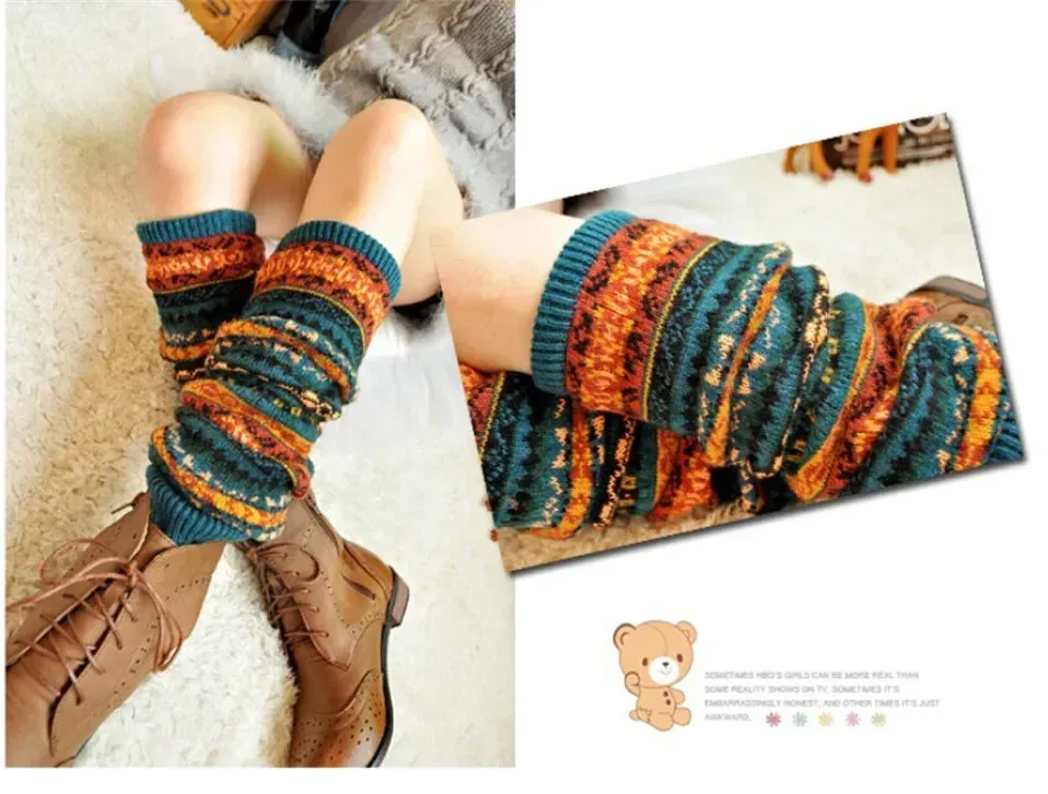 Winter Warmers Over Knee Leg Warmers