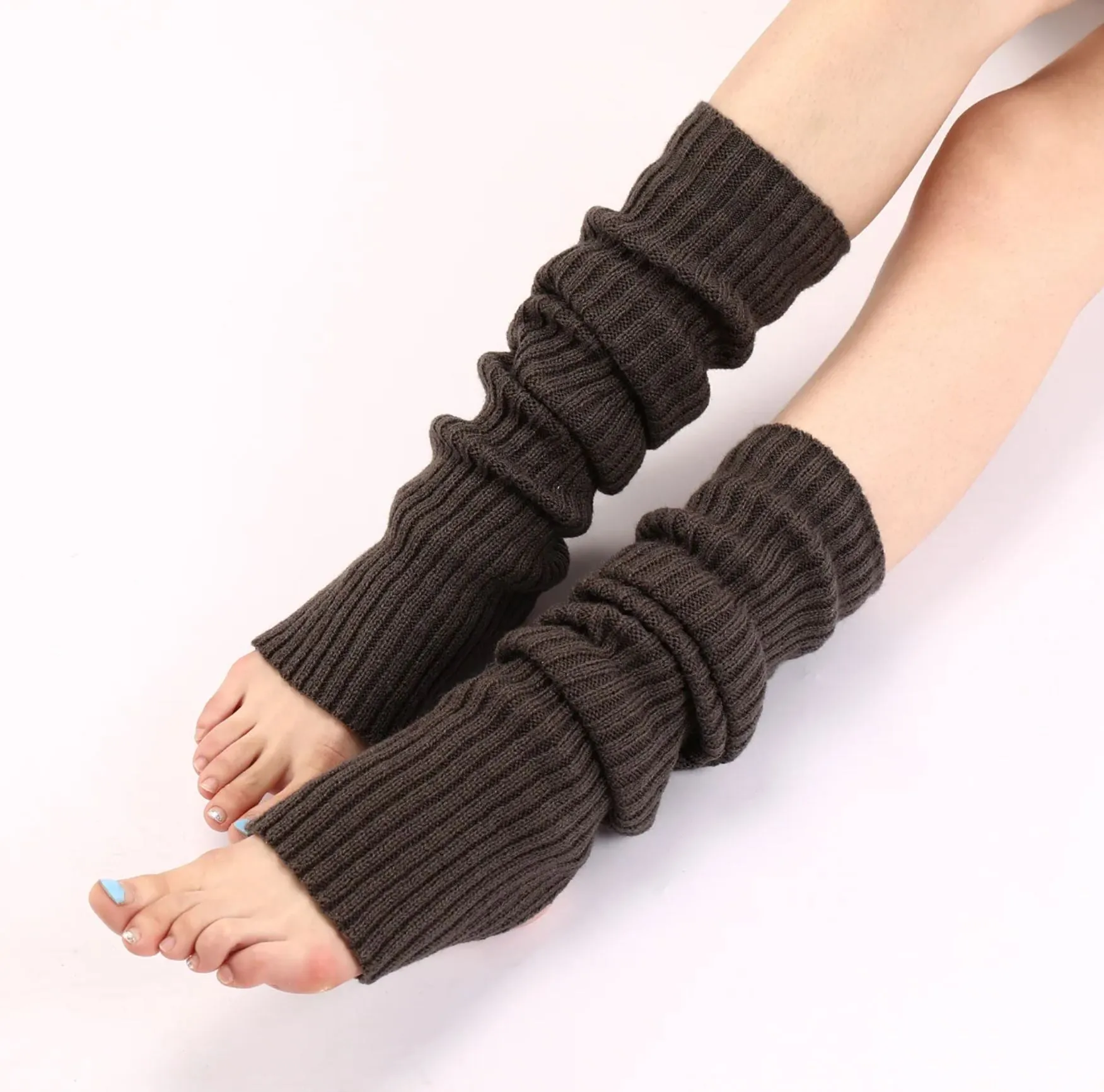 Women's Soft Knitted Leg Warmers Available in 14 Colors