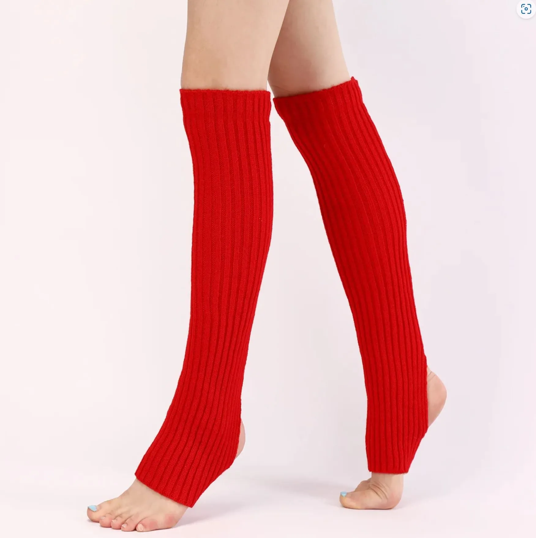 Women's Soft Knitted Leg Warmers Available in 14 Colors